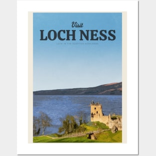 Visit Loch Ness Posters and Art